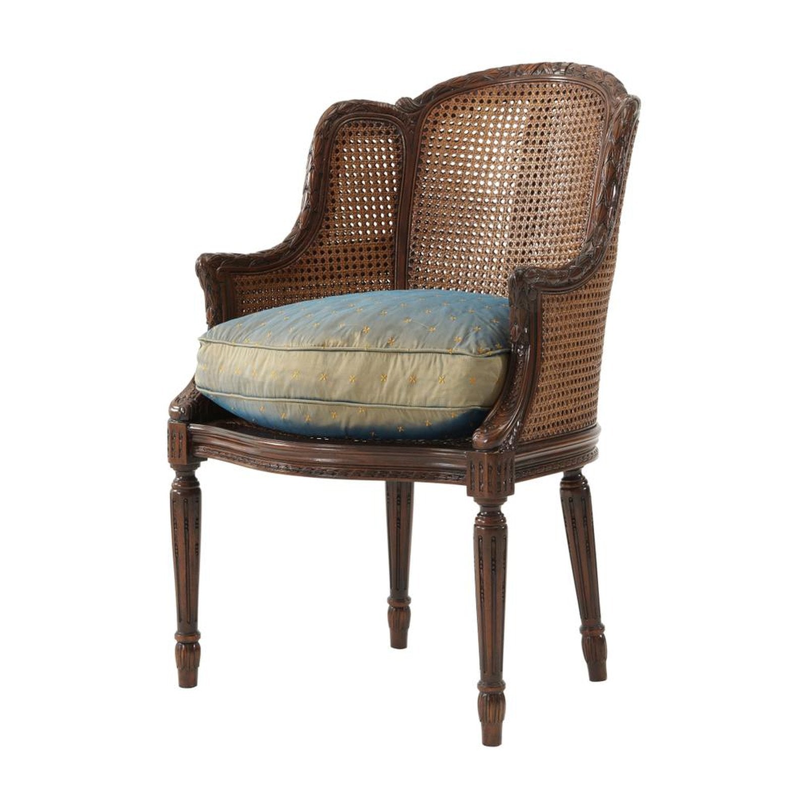 Theodore Alexander Louis Bergère Arm Chair - Set of 2