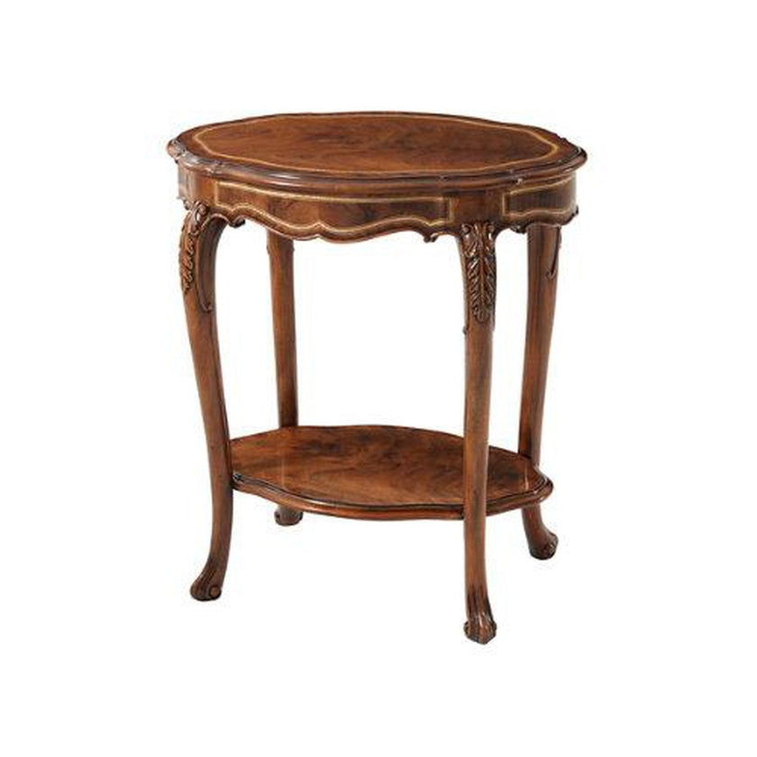 Theodore Alexander Oval Millard Accent Table