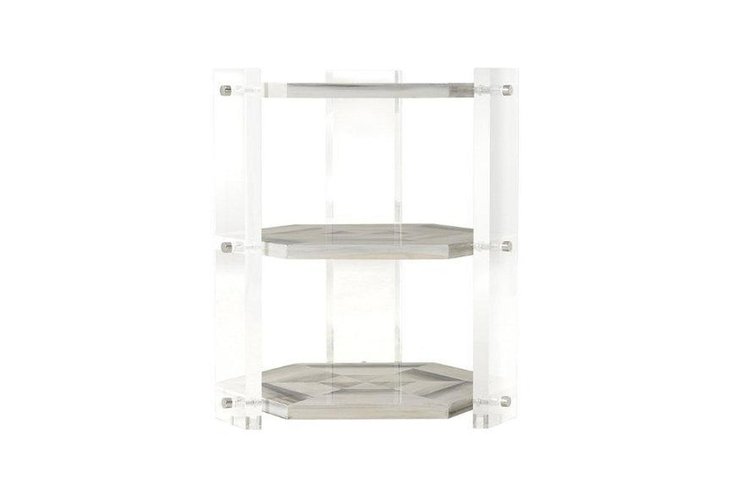 Theodore Alexander Quadrilateral Tiers Side Table