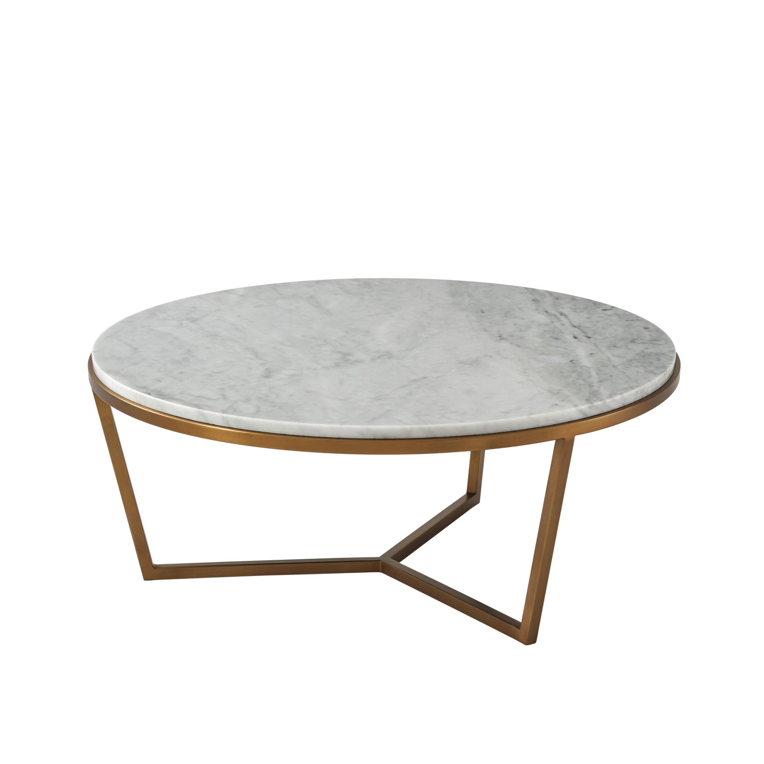 Theodore Alexander TA Studio Small Fisher Round Cocktail Table Clearance
