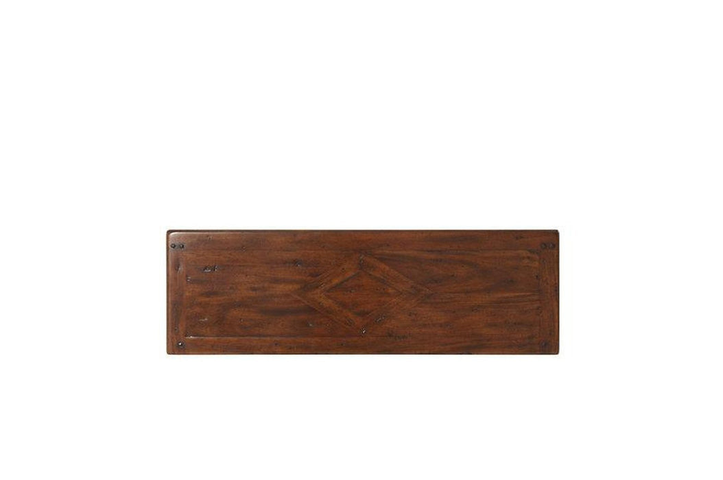 Theodore Alexander Subtly Incised Console Table