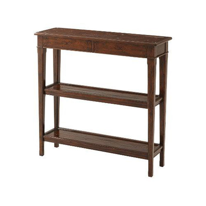 Theodore Alexander Subtly Incised Console Table