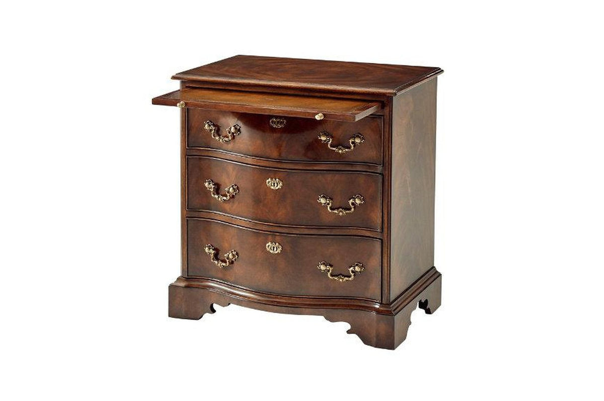 Theodore Alexander The India Silk Bedside Nightstand