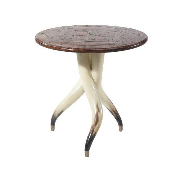 Theodore Alexander The Longhorn Side Table