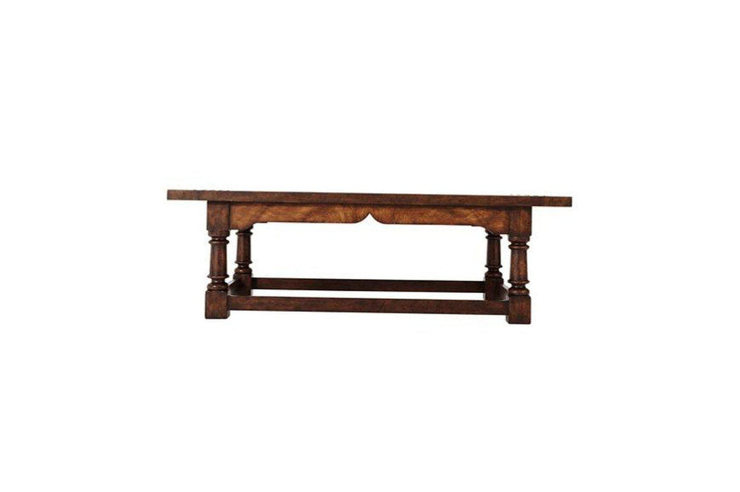Theodore Alexander Victory Oak Cocktail Table