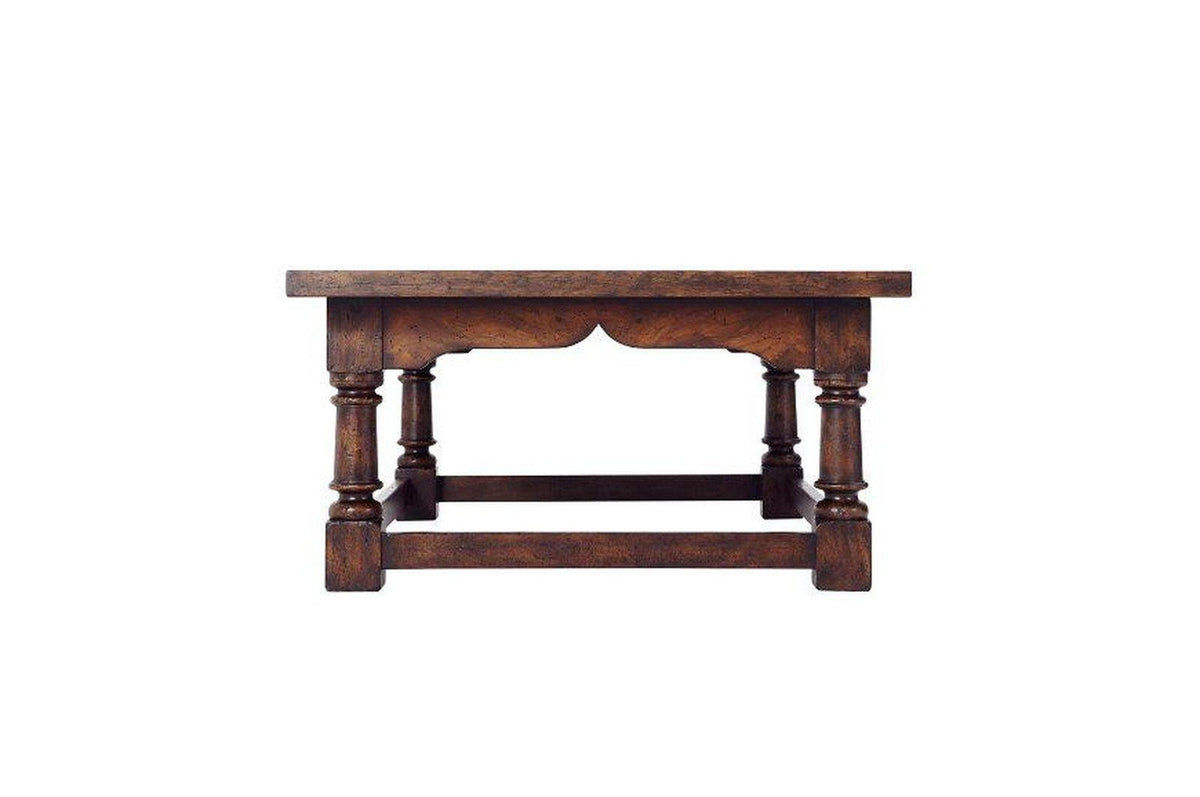 Theodore Alexander Victory Oak Cocktail Table