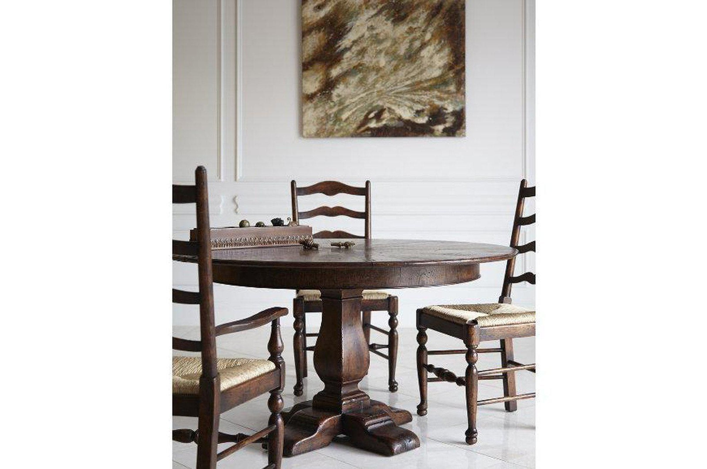 Theodore Alexander Victory Oak Jupe Dining Table