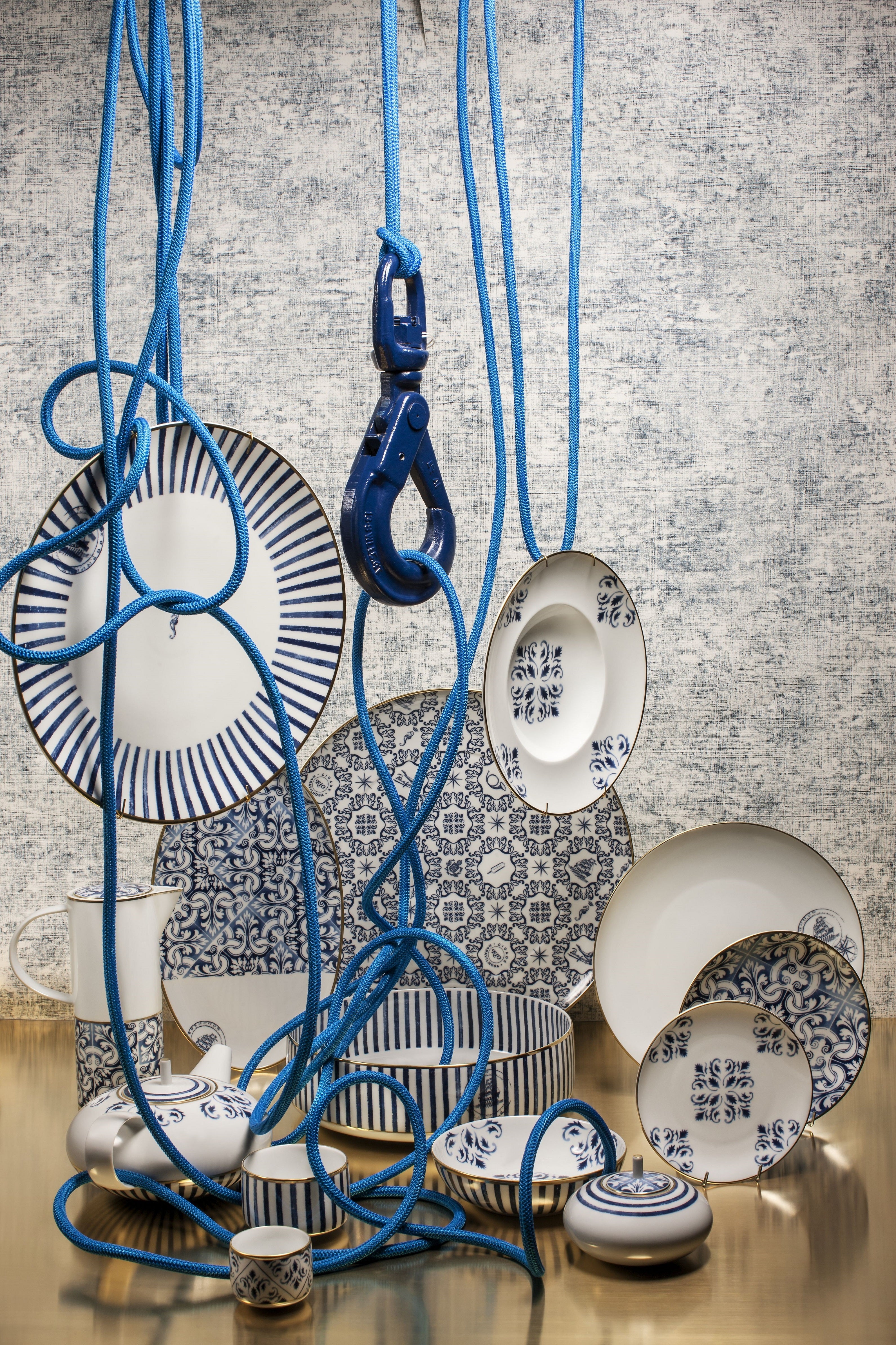 Vista Alegre Transatlantica Charger Plate By Brunno Jahara