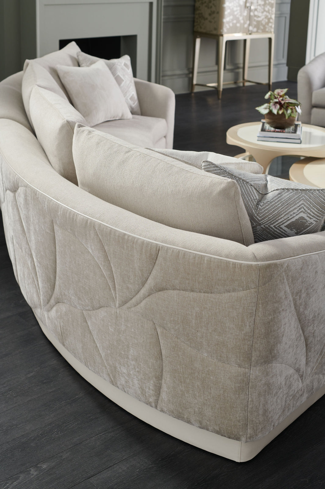 Caracole Fanciful Loveseat Sectional