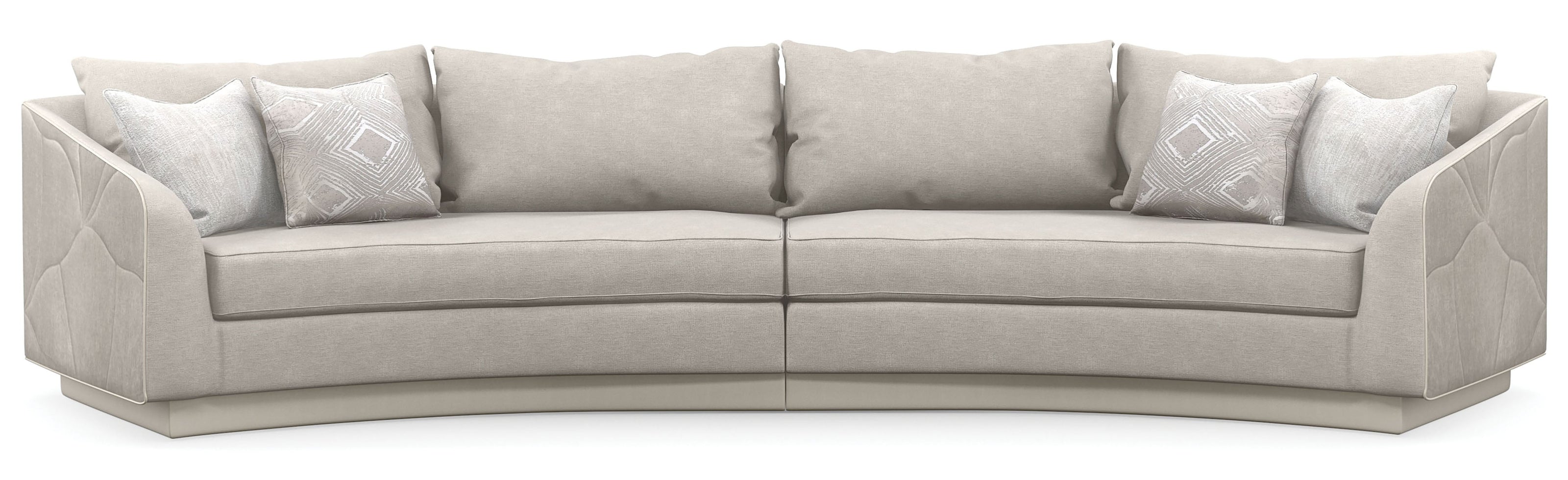 Caracole Fanciful Loveseat Sectional