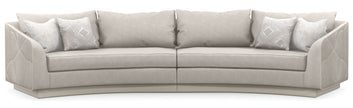 Caracole Fanciful Loveseat Sectional