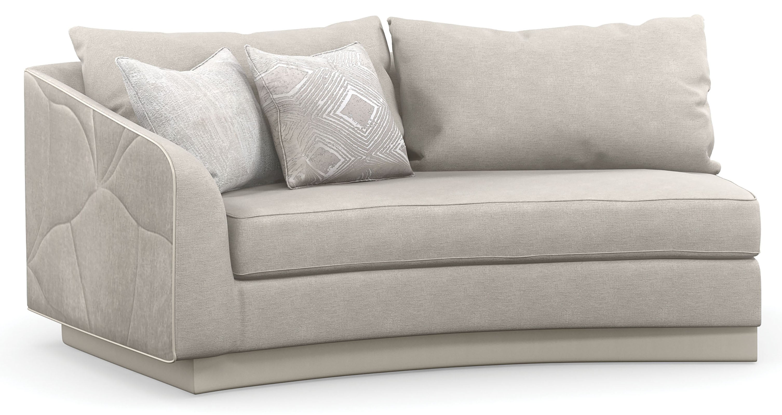 Caracole Fanciful Loveseat Sectional