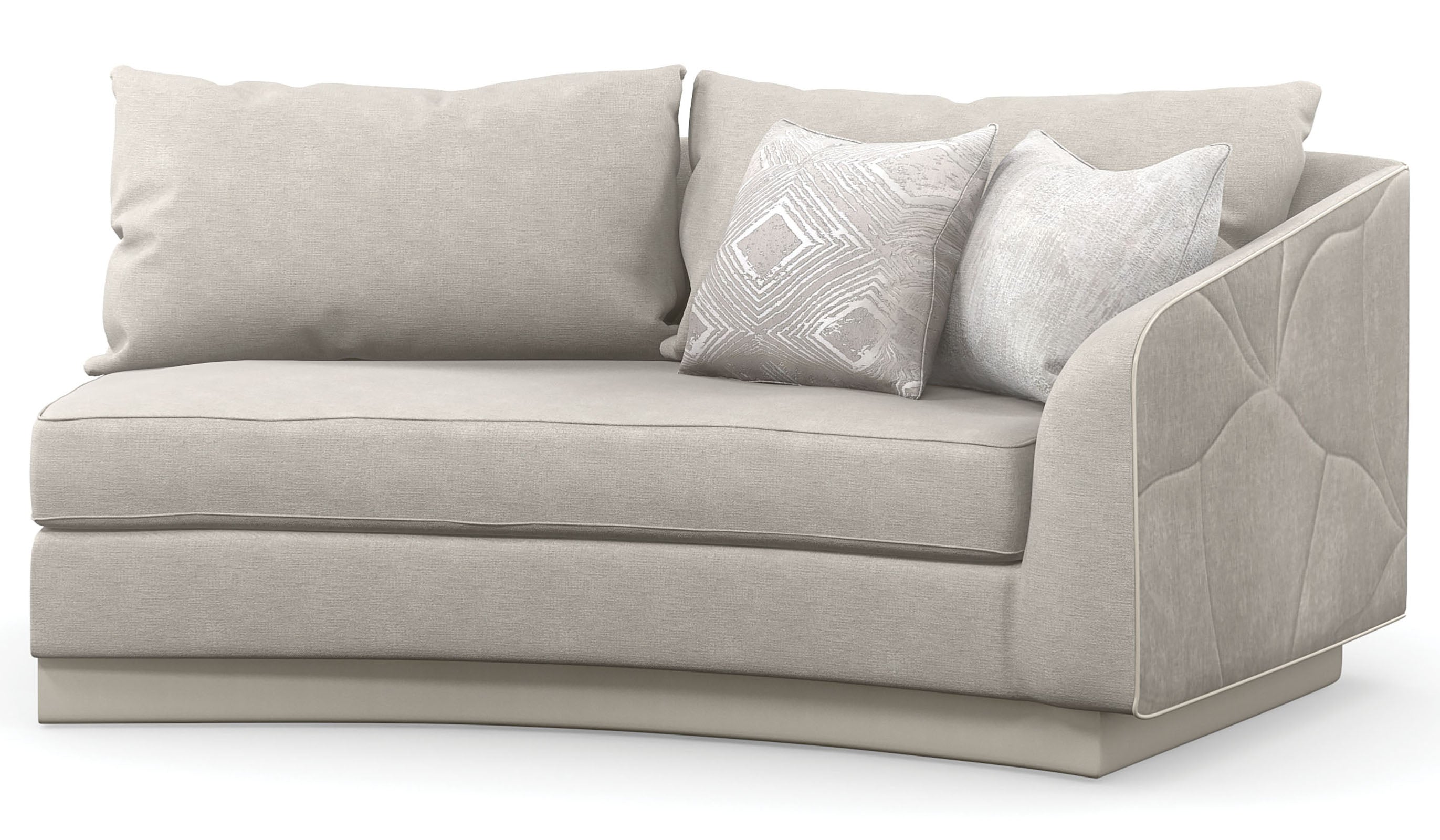 Caracole Fanciful Loveseat Sectional