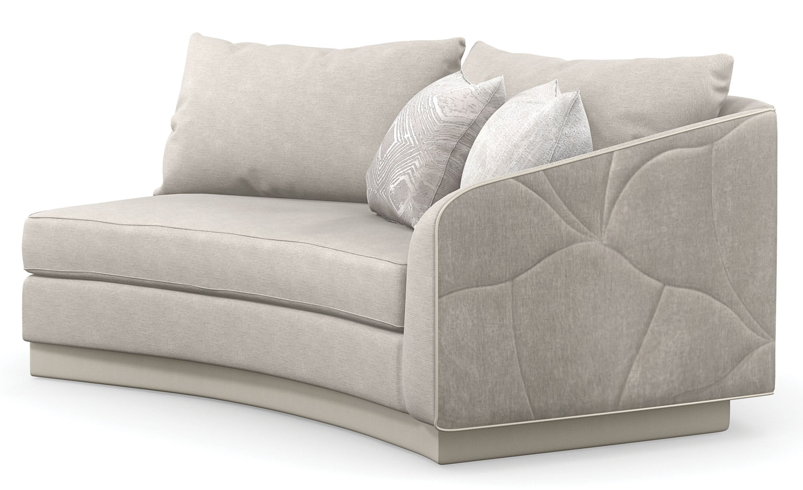 Caracole Fanciful Loveseat Sectional
