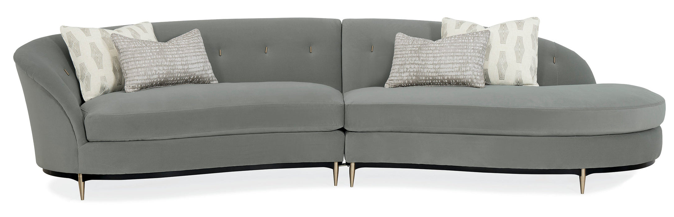 Caracole Upholstery Threes Company Sectional