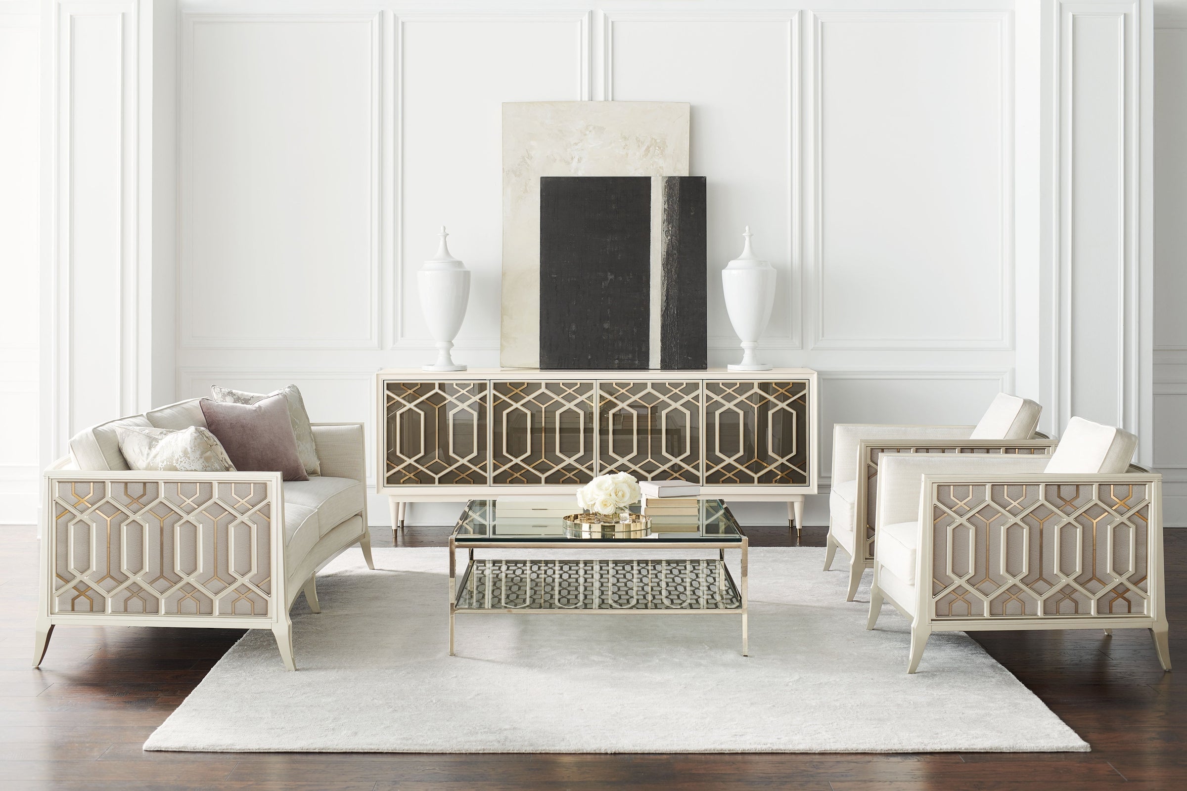 Caracole Just Duet Chair