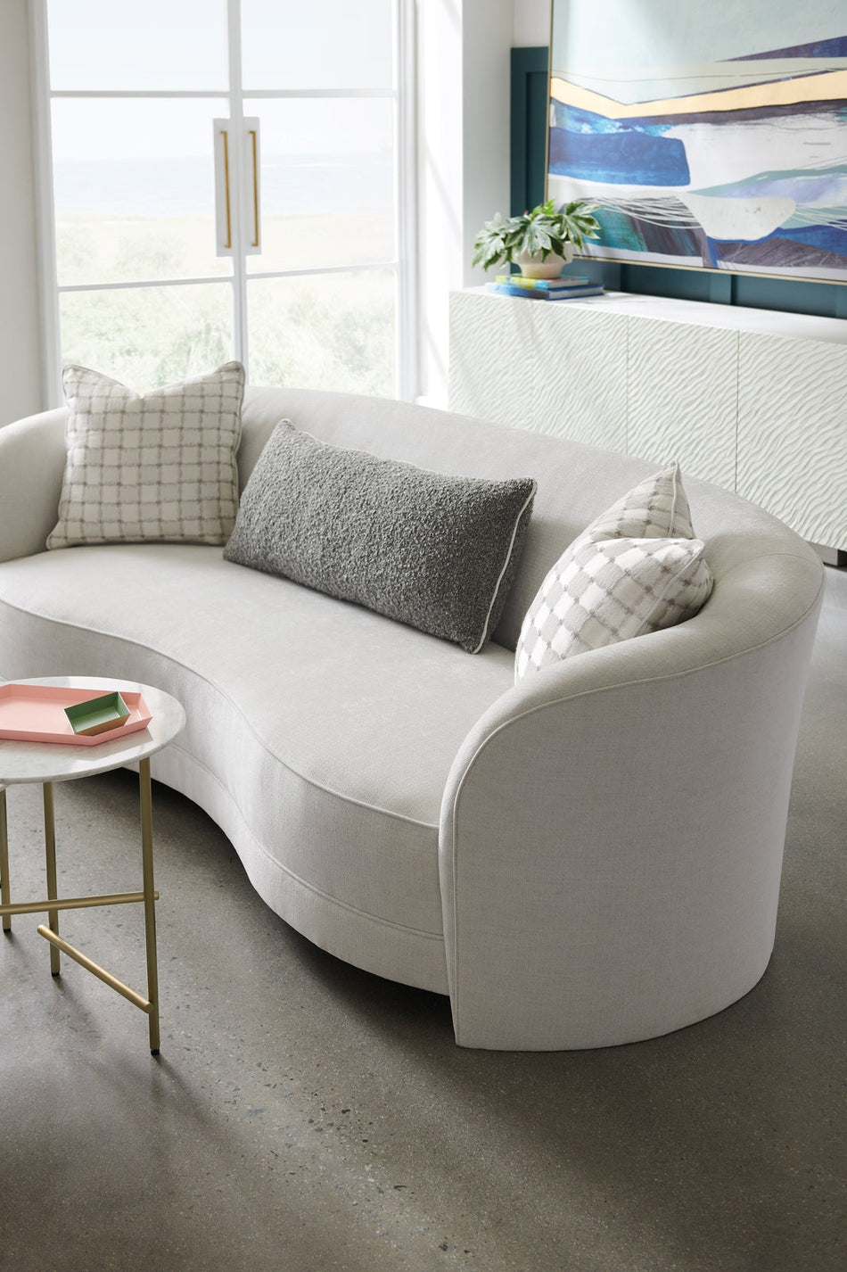 Caracole Upholstery Ahead Of The Curve Sofa