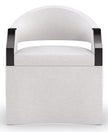 Caracole Upholstery Dinner Roll Chair INV