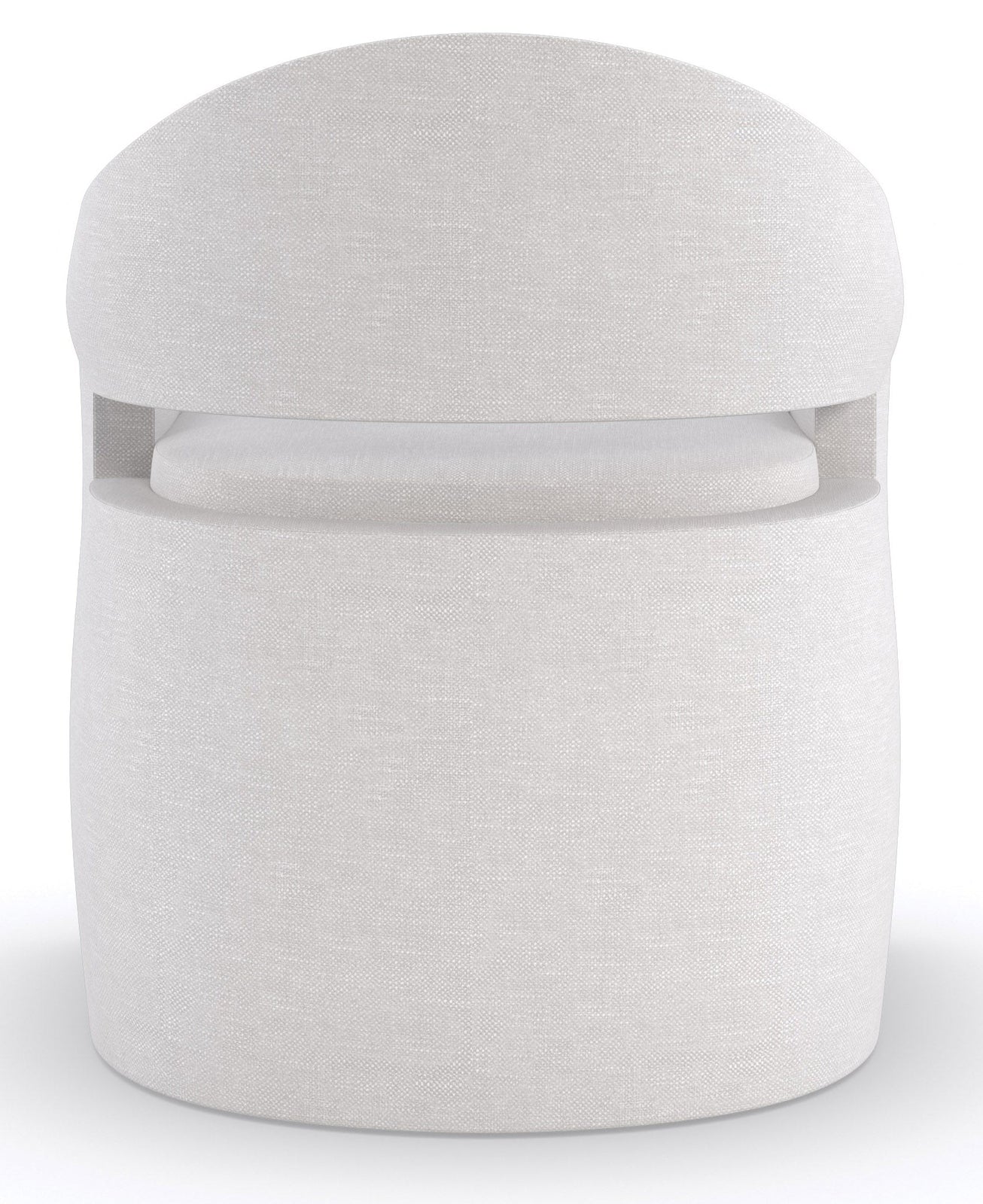 Caracole Upholstery Dinner Roll Chair INV