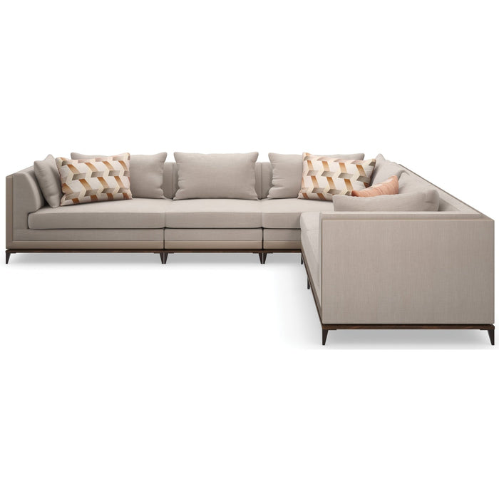 Caracole Upholstery Archipelago L-Shaped Sectional