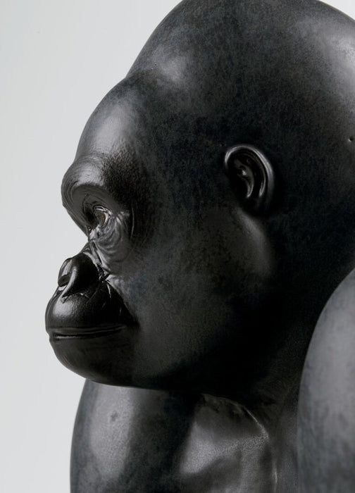 Lladro Gorilla Figurine