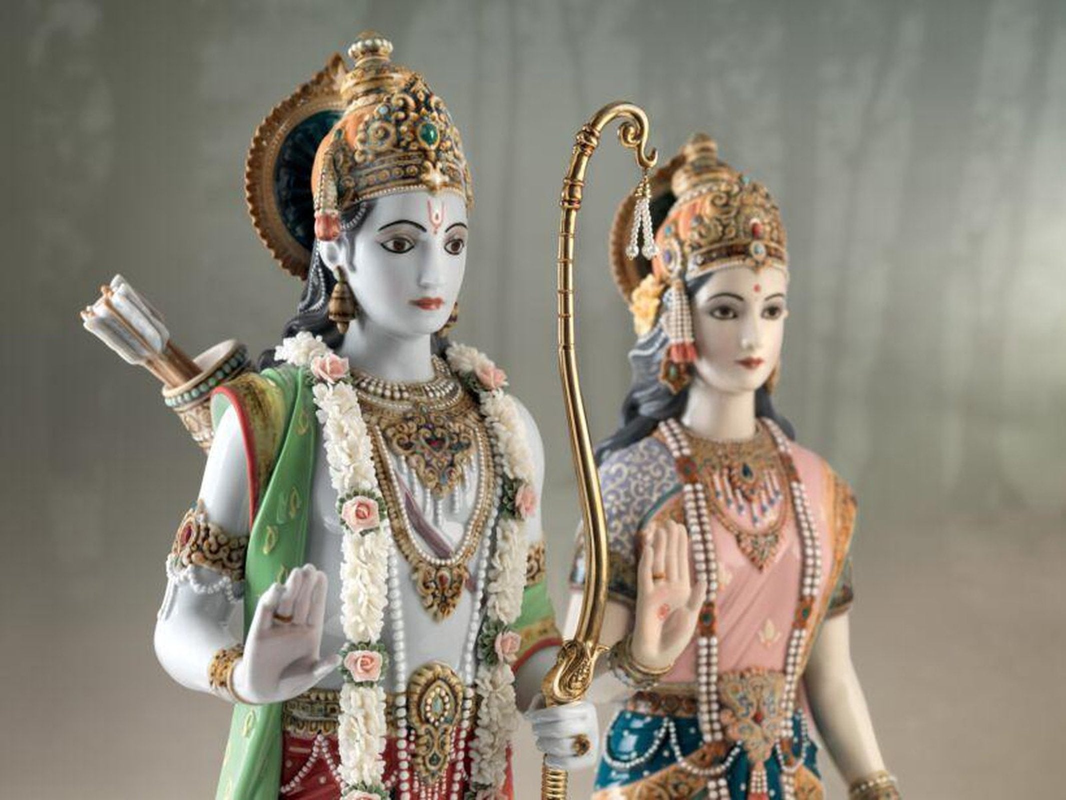 Lladro Rama and Sita Sculpture Limited Edition