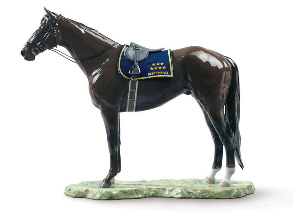 Lladro Deep Impact Horse Sculpture Limited Edition Gloss