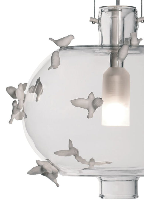 Lladro Freeze Frame Birds Ceiling Lamp (US)