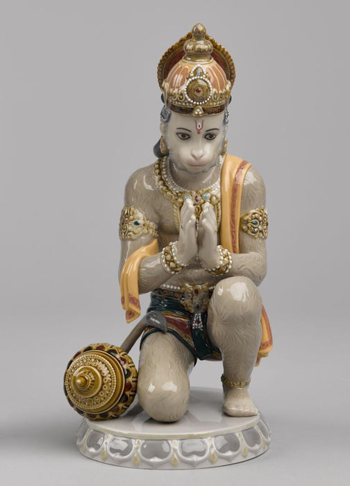 Lladro Lakshman and Hanuman Sculpture Limited Edition