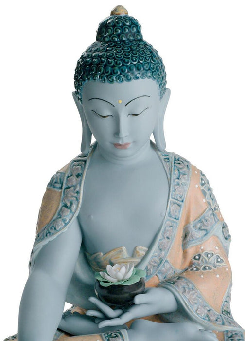 Lladro Medicine Buddha Figurine