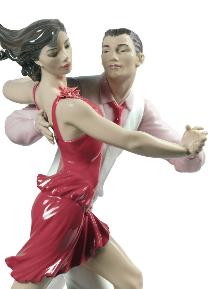 Lladro Salsa Couple Figurine Limited Edition