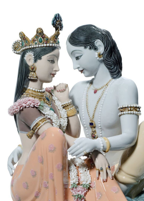 Lladro Divine Love Couple Figurine Limited Edition