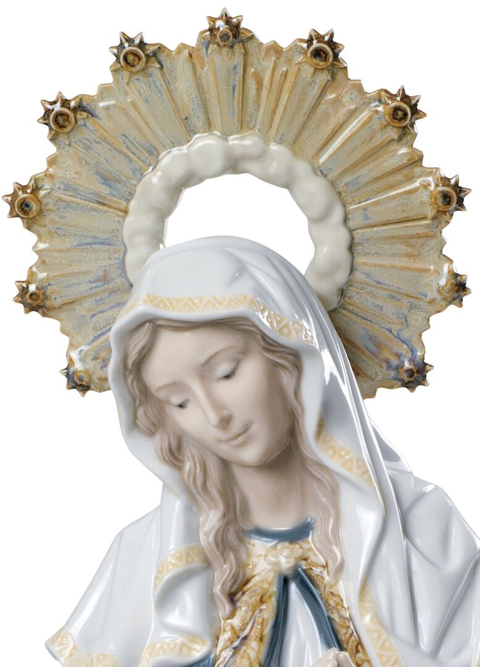 Lladro Our Lady of Divine Providence Figurine