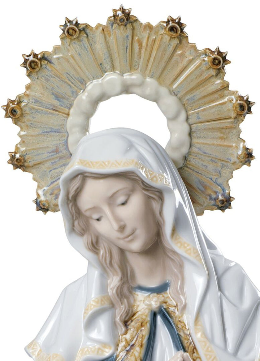 Lladro Our Lady of Divine Providence Figurine