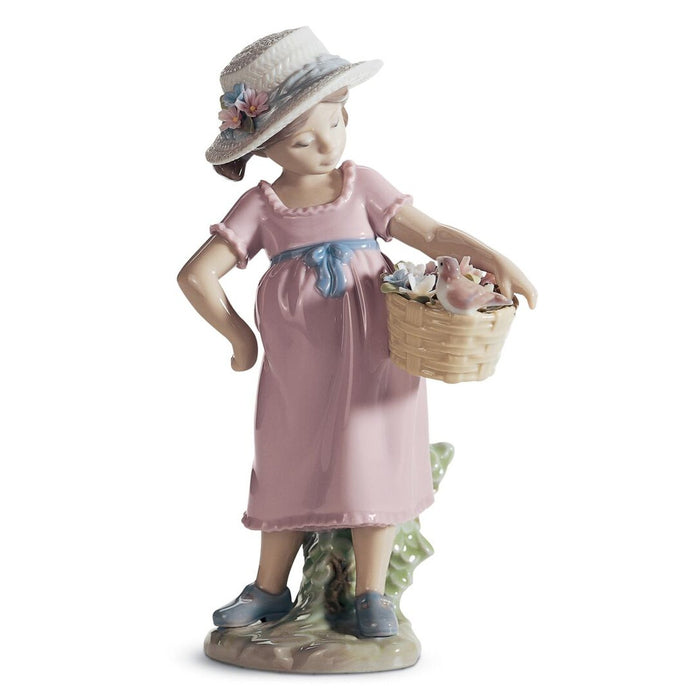 Lladro You're so Cute! Girl Figurine