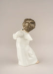 Lladro Angel with Flute Figurine