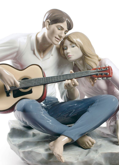 Lladro Our Song Couple Figurine