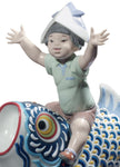Lladro Happy Boy's Day Figurine Limited Edition