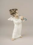 Lladro Angel with Flute Figurine
