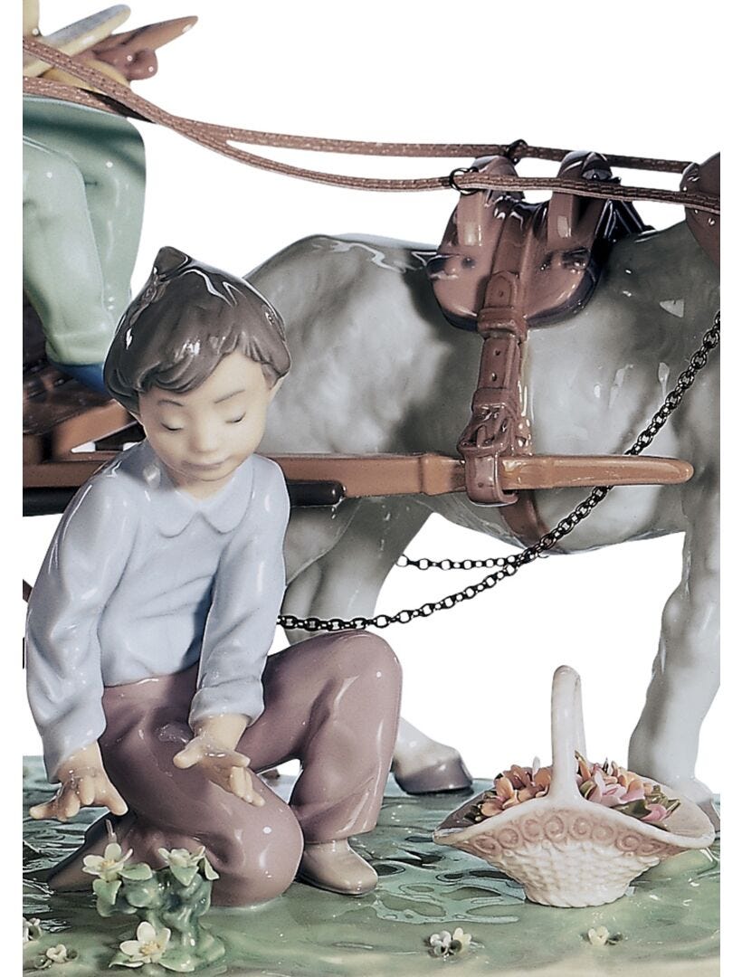 Lladro Enchanted Outing