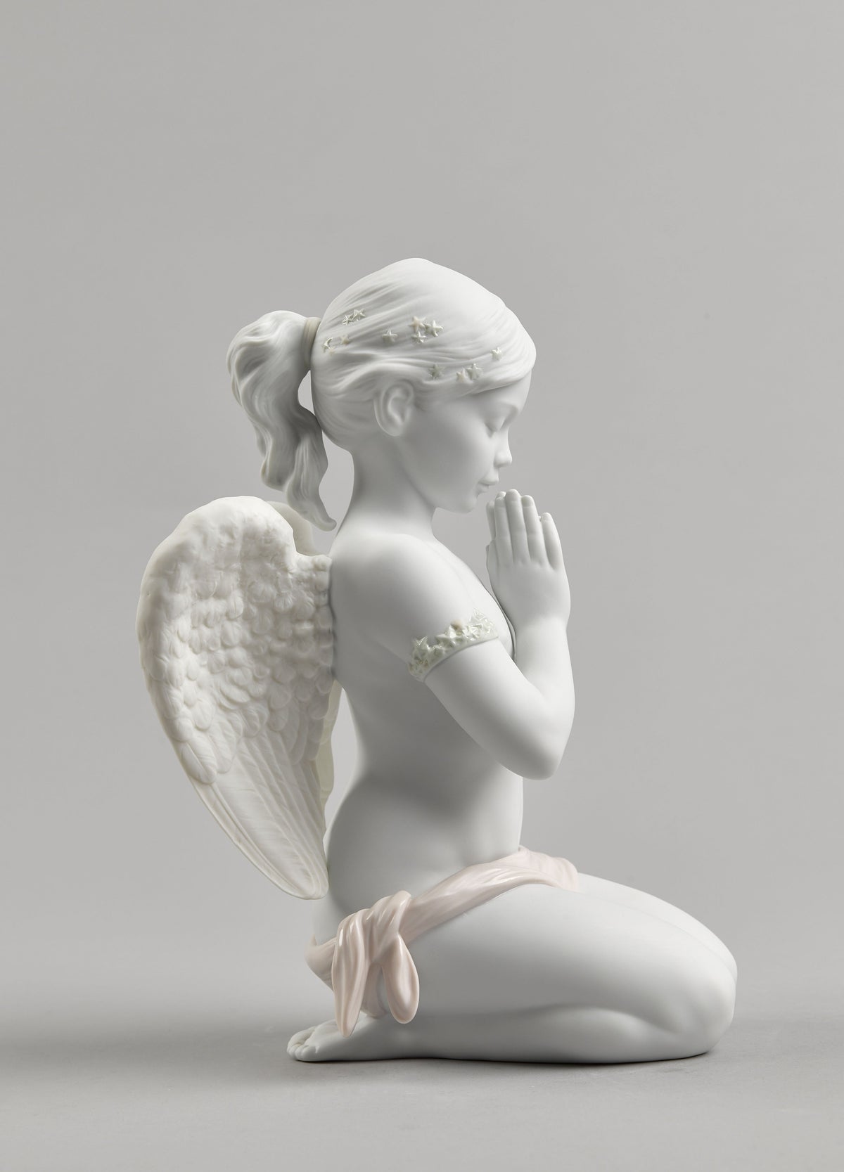 Lladro Heavenly Prayer Angel Figurine
