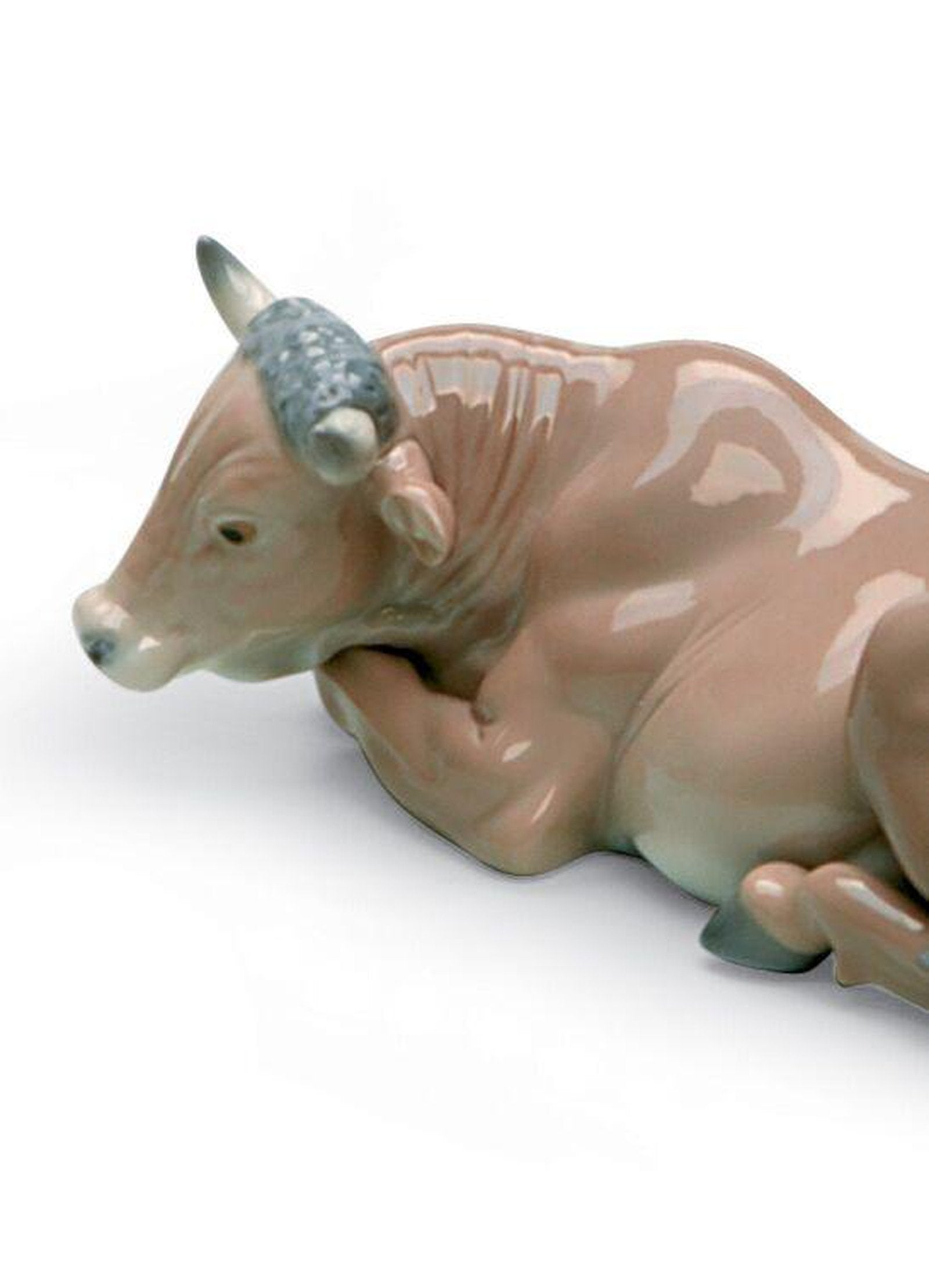 Lladro Ox Nativity Figurine