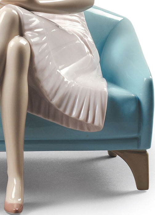 Lladro Our Reading Moment Mother Figurine