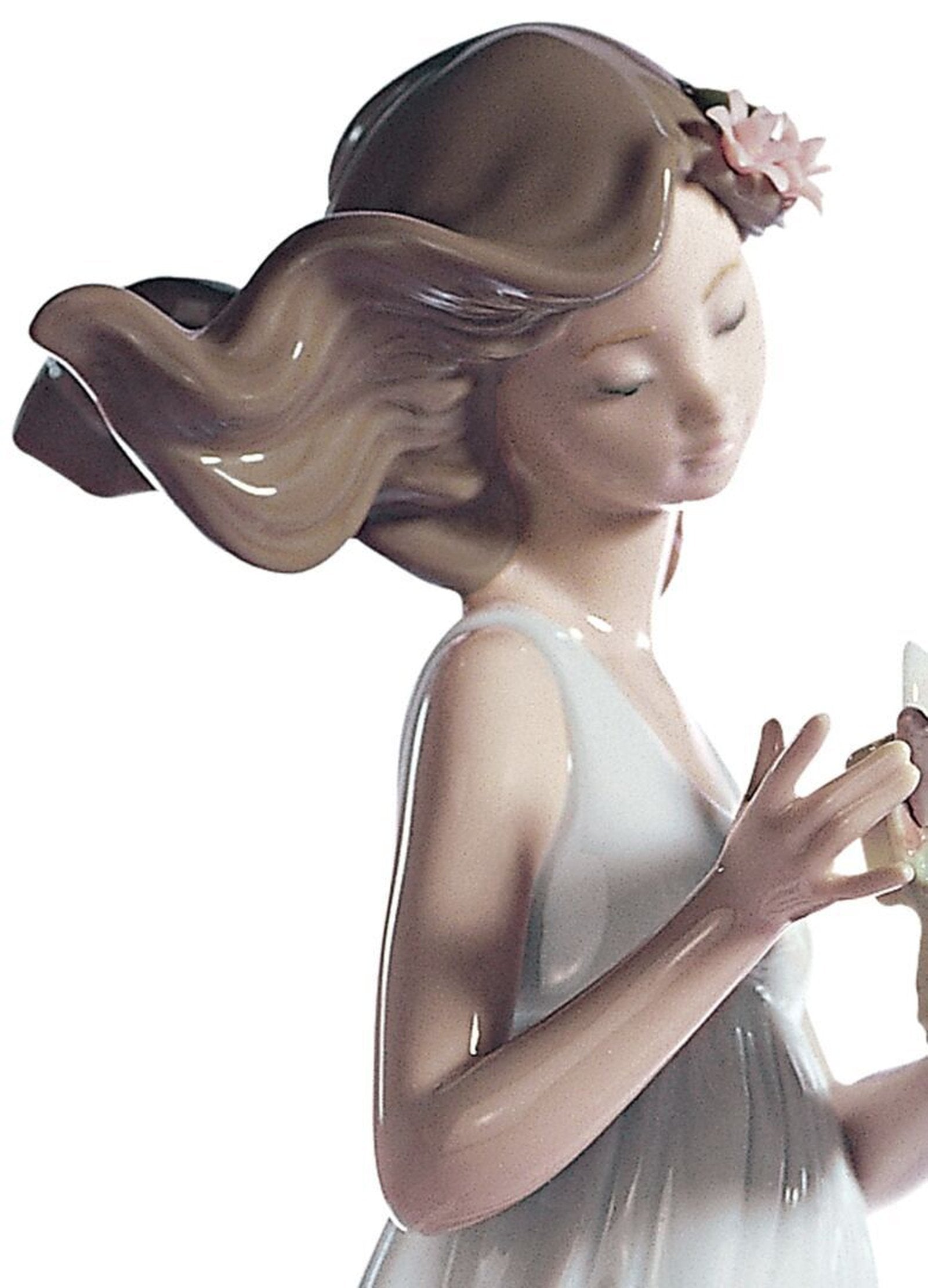 Lladro Butterfly Treasures Woman Figurine