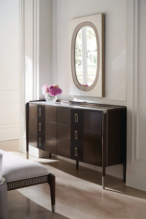 Caracole Compositions Oxford Oval Mirror INV