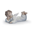 Lladro Angel Laying Down Figurine