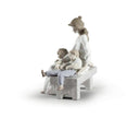 Lladro An Afternoon Nap Mother Figurine