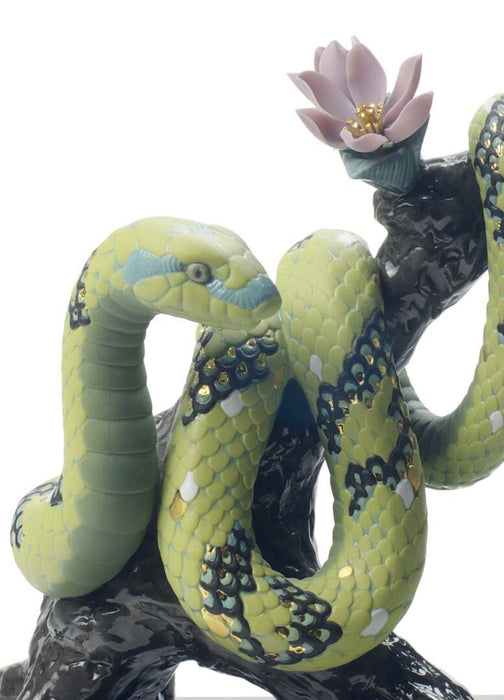 Lladro The Snake Sculpture Limited Edition