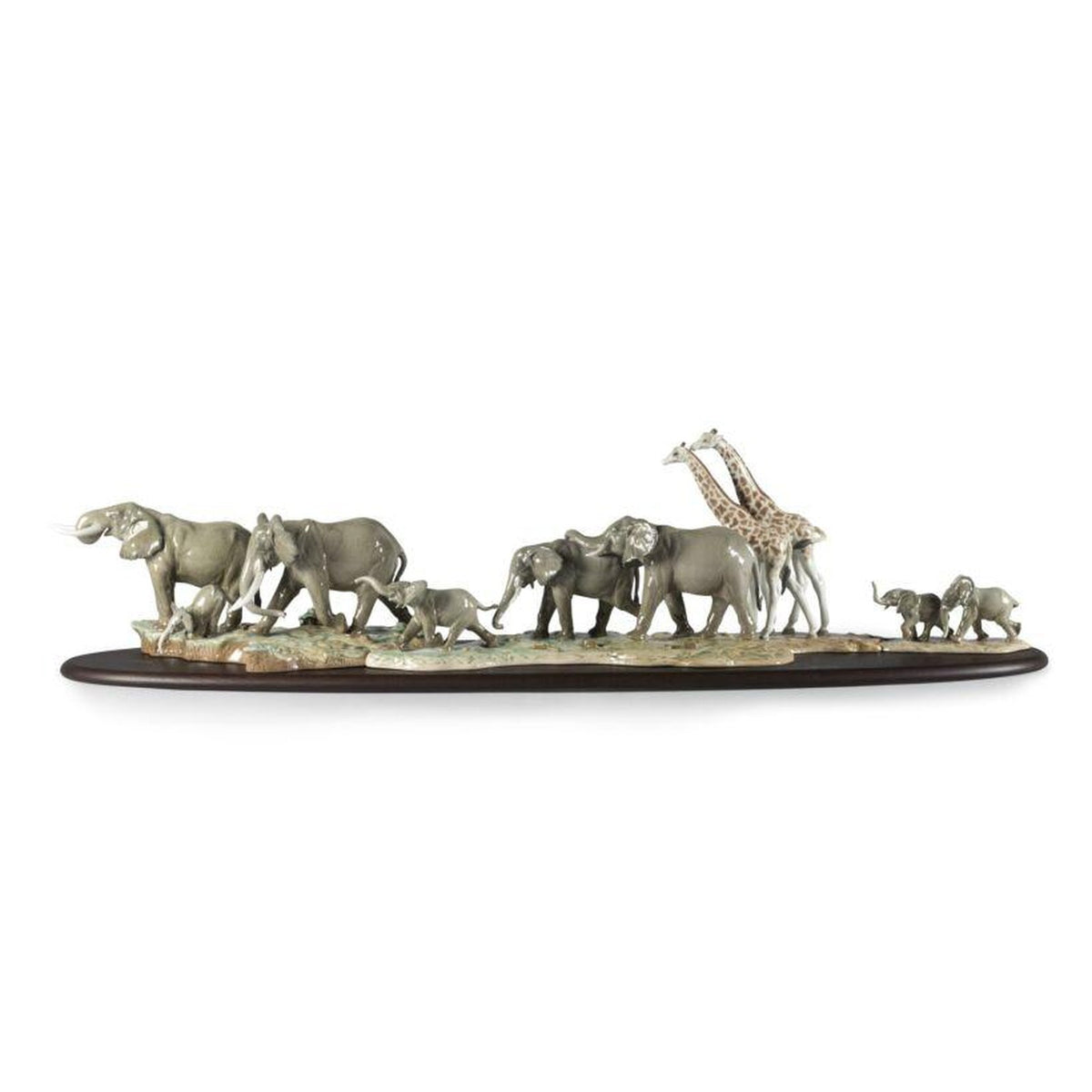 Lladro African Savannah Wild Animals Sculpture
