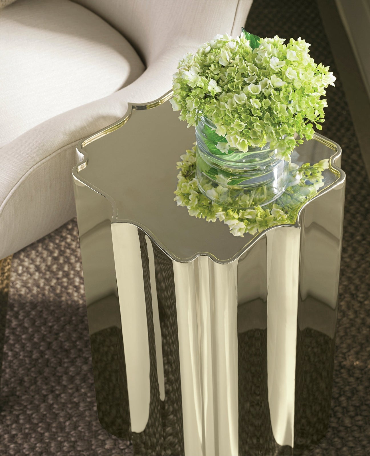 Caracole Good As Gold Side Table